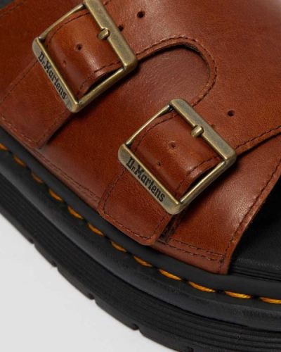 Chanclas Dr Martens Dax Luxor Cuero Para Hombre DR0601F